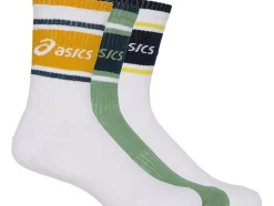3 PACK ASICS LOGO CREW SOCK